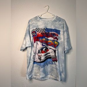 Oversized Wide Graphic Tee